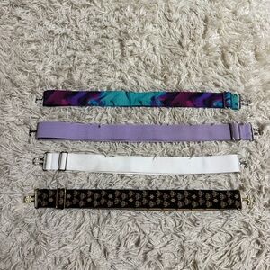 Lot Of 4 Child’s Elastic Horseback Riding Belts. Good Condition.